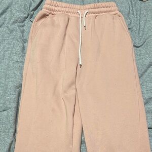 Women's Soft Pink Joggers